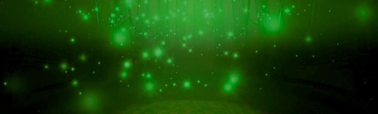 green background