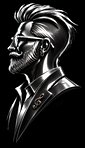 Chrome Bust of Paul